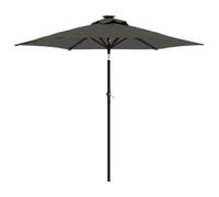 CLSDRZC Garden with Steel Pole Anthracite x 212 cm Outdoor Parasol Patio Umbrella