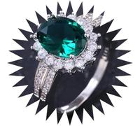 CLSDRZC Girl Products Rings Ring Jewellery Women Men Promise Wedding Designer Light Luxury Ring for Women's Internet Celebrity Oval Ring Gifts