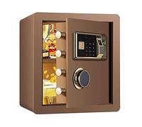 CLSDRZC Ignifuge étanche s 36X33X40cm, Affichage électronique numérique biométrique d'empreintes digitales à Domicile en Acier, pour l'argent Liquide de Bijoux d'hôtel de Bureau pour