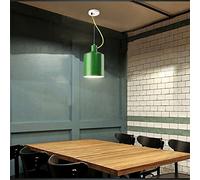 CLSDRZC Iron Lamp Industrial Single Head Chandelier Living Room Bedroom Dining Room Study Lamp,C-20 * 30cm