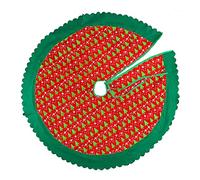 CLSDRZC Jupe d'arbre de Noël, 90 cm, Jupes d'arbre de Noël, Tapis de Tablier d'arbre de Noël, décoration de Noël, Convient pour la Maison, Le Bureau, l'école, la décoration de Centre