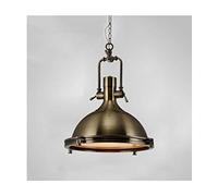 CLSDRZC Light Vintage Industrial Wind Wrought Iron E27 Bar Clothing Store Chandelier,C