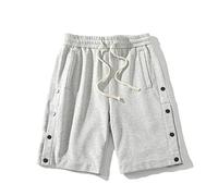 CLSDRZC Male Summer Wear Double-Breasted Suit Shorts big Shorts Leisure Trousers Thin Sweatpants 5 Minutes of Pants