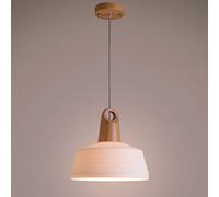 CLSDRZC Nordic, Restaurant Lights Dining Room Lights Creative Fashion Solid Wood Ceramics Personality Restaurant Lamps,32 * 16.5cm