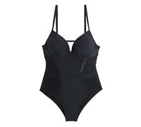 CLSDRZC One-Piece Bikini Swimsuit for Women to Cover Belly and Look Thin European and American Three-Point Holiday Swimsuit