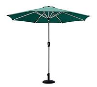 CLSDRZC Outdoor Parasols 2.7M Garden Parasol with Hand-Crank Lift,Table Umbrella for Beach/Pool/Patio/Coffee, Without Base, Waterproof UV Protection Good