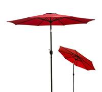 CLSDRZC Parasol,1PCSOutdoor Umbrella,Round Shelter, with Tilt and Crank, Waterproof, Sun Protection, for Garden Yard Pool Parasol, Sturdy Beach Umbrella