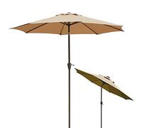 CLSDRZC Parasol,1PCSOutdoor Umbrella,Round Shelter, with Tilt and Crank, Waterproof, Sun Protection, for Garden Yard Pool Parasol, Sturdy Beach Umbrella