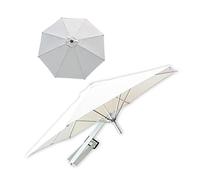 CLSDRZC PCS 87/98inch Umbrellas, Garden Patio Parasol, with 8 Sturdy Ribs, Rain Windproof for Balcony, Dining Tables, Decking, Outdoor Umbrella Good