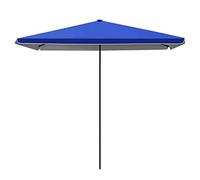 CLSDRZC Portable Outdoor Patio Umbrella with Height Adjustment,for Beach Terrace Market,Sun Protection and Windproof Garden Parasol Umbrella，Red 1.8×2.2m/5.9×7.2ft