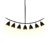 CLSDRZC Retro Industrial Wind Chandelier, Cuisine Shop Internet Cafe Restaurant Clothing Store Bar Chandelier