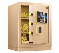 CLSDRZC Sécurité, pour Le feu Ignifuge Domestique avec Verrouillage de Combinaison électronique, Verrouillage de Combinaison électronique avec Module de Balayage des Doigts, 39x33x50cm, Armoire de