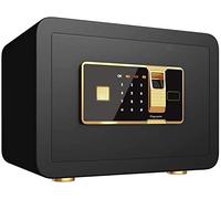 CLSDRZC Serrures serrures étanches ignifuges, Affichage LED en Acier à Empreinte biométrique numérique 35X25X25Cm pour Argent électronique, pour Bureau, hôtel, Bureau à Domicile C