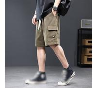 CLSDRZC Shorts de salopes d'été Shorts Verts décontractés pour Hommes Plus Shorts de vêtements de Sport de Taille