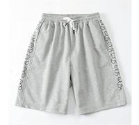 CLSDRZC Shorts Gris Summer mâle à l'extérieur d'un Homme Porte 5 Minutes de Pantalon Qui Lance Un Pantalon d'été