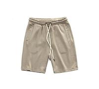 CLSDRZC Shorts Men's Summer Pants Shorts Men's Pull Ash Knitting Loose Sport Beach Pants M-3XL