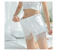 CLSDRZC Summer Lace Short Pants Women Short Safety Pants Can Wear Outside Shorty Femme Loose Shorts Under Skirt