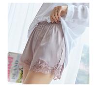 CLSDRZC Summer Shorts Thin Loose Lace Basic Shorts High Waist Pretty Safe Trousers Casual Home Clothing