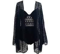 CLSDRZC Swimsuit Women's Blouse One-Piece Two-Piece Set Small Chest Gather Steel Support Hot Spring Cover Belly Swimsuit