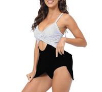 CLSDRZC Swimwear for Women, Summer One Piece Swimsuit, Sexy Slim Fit Swimsuit, Women Appearance Swimsuits, One Piece Swimsuit, Padded, Tummy Control for Women, Summer, Beach, Holiday
