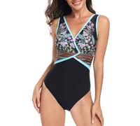 CLSDRZC Tummy Control Swimsuit, Plus Size Swimsuit, Retro Bikini Appearance Swimsuit, Women's Appearance Swimsuits, One Piece Swimsuit, Swimsuit for Women, Summer, Beach, Holiday