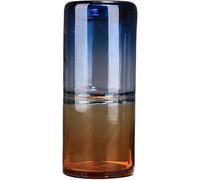 CLSDRZC Vase Stained Glass Vase Home Decoration Living Room TV Cabinet Hydroponic Flower Arrangement Model Room Soft Decoration Flower Vases Decorative(B)