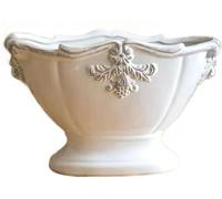 CLSDRZC Vase Tabletop Flower Arrangement Flower Pot Ceramic Ornament Decor Retro Living Room Desktop Hotel Study Aisle(16.5X25.5CM)