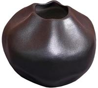 CLSDRZC Vase Tabletop Flower Irregular Ceramic Restaurant Coffee Office Desktop Decoration New Chinese Solid Color Decor(Animal Horse)