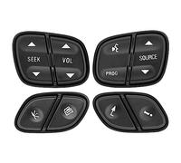 CLSMD Interrupteur au Volant Commutateur de Source Radio de Volant de lumière LED pour GMC Yukon