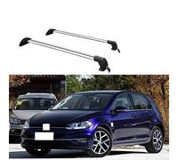 CLSMD Porte-Bagages 2 pièces pour Volkswagen Golf 6 7 R TDI 2008-2018 Barre de Toit Voiture spécial en Alliage d'aluminium Ceinture Serrure capacité de Charge