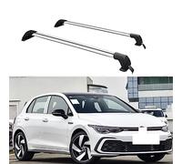 CLSMD Porte-Bagages 2 pièces pour VW Golf 6 7 8 R TDI 2008-2020 Barre de Toit Voiture spécial en Alliage d'aluminium Ceinture Serrure capacité de Charge Rack Cross Rack