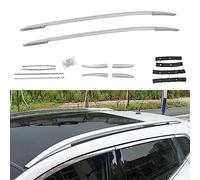 CLSMD Porte-Bagages Ajustement pour Nissan Qashqai J11 2016-2021 galerie de Toit Panier Rail supérieur Barre transversale Porte-Bagages 1 Ensemble