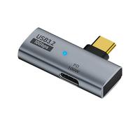 CLSSLVVBN Adaptateur USB-C OTG 2 en 1 avec Charge PD 100 W pour appareils connectés. Convertisseur USB-C vers OTG 100 W.