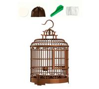 CLSSLVVBN Cage Suspendue Nest Pet Supplies pour Grands perroquets, idéale pour Les perruches. La Cage Villa Bird est suffisamment spacieuse pour accueillir confortablement Les Oiseaux, Modèle A