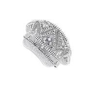 CLSSLVVBN Chapeau Haut-de-Forme Steampunk à Paillettes, idéal pour Les Spectacles et Les fêtes Burning Man. Accessoire de tête Unique pour Adultes. Casquette de Bal.