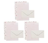 CLSSLVVBN Enveloppe écriture Papeterie Papier Lettre papiers léger Portable Transparent scellé étiquette Fleur/Animal enveloppes, Type 3