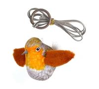 CLSSLVVBN Jouet pour Animaux de Compagnie émettant des Chants d'oiseaux pour Chats, satisfaisant Leur Instinct Naturel, pouvant être connecté à Une Canne à, E