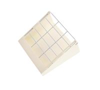 CLSSLVVBN Mangeoire à Foin pour Lapin, Cage, râtelier à Foin, qualité supérieure, 22,4 x 20,6 x 8,9 cm, Blanche, Blanc, 22.3 20.5 9 cm