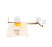 CLSSLVVBN Maquettes de la Lune, de la Terre et du Soleil : des Jouets éducatifs pour Enfants Qui stimulent curiosité et l’Esprit Scientifique. Puzzle à Assembler soi-même. Jouet Scientifique éducatif