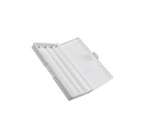 CLSSLVVBN Palette de Peinture Acrylique Facile à Nettoyer et Durable, idéale pour mélanger Les pigments. Kit de mélange Peinture Aquarelle hermétique, Blanc, L