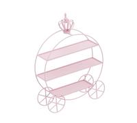 CLSSLVVBN Présentoir à desserts à étages, élégant centre de table en forme de couronne, idéal pour mariages, anniversaires, goûters, fiançailles réunions. Plateau service étages pour