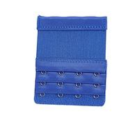 CLSSLVVBN Sangle d'extension Extensions de soutien-gorge 3 rangées 4 crochets Accessoires allongés réglables Lingerie extensible Sous-vêtements intimes, bleu royal