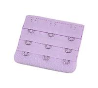 CLSSLVVBN Sangle d'extension Extensions de soutien-gorge Boucle 3 Crochet Soutien-gorge Respirant Pratique Pince Réglable Intimates 3 Rangées Sous-Vêtements, violet