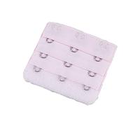 CLSSLVVBN Sangle d'extension Extensions de soutien-gorge Boucle 3 Crochet Soutien-gorge Respirant Pratique Pince Réglable Intimates 3 Rangées Sous-Vêtements, rose