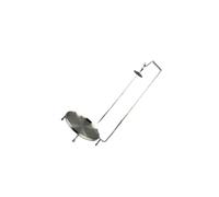 CLSSLVVBN Support à brochettes avec bac récupérateur de jus pour grillades de Poisson, Outil Cuisine en extérieur