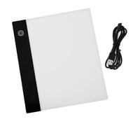 CLSSLVVBN Tablette à dessin LED réglable en intensité, boîte lumineuse à éclairage doux pour des séances de création artistique confortables. LED Pour ultra-mince ● Lumière stable et douce