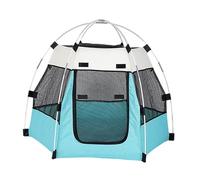 CLSSLVVBN Tente pour Animaux de Compagnie, Niche en Maille Oxford, Amovible, pour Camping, intérieur et extérieur