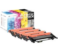 CLT-407 CLT-409 Lot de 4 toners compatibles avec Samsung CLT-4072S K4072S C4072S M4072S Y4072S Samsung CLT-409S pour CLP-320 CLP-325 CLX-3180 CLX-3185