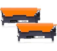 CLT-P406C P406C 406S compatible avec Samsung C460W Noir CLX 3305 C410W CLP-365 C460FW CLX-3300 CLP-360 (2 x Noir)