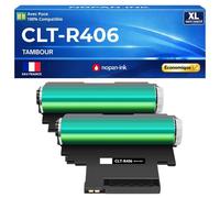 CLT-R406 SU403A Pack 2 Tambours compatibles Samsung CLP360 CLP365 CLX3305 Xpress C480 16000 pages unité image